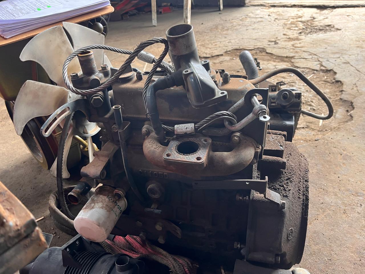 cee22c32-4668-4afa-9e3c-636dcbb38f33 Kubota D1105D Engine - Image 1